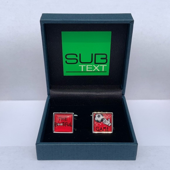 Subtext Cufflinks - Picture 2 of 2